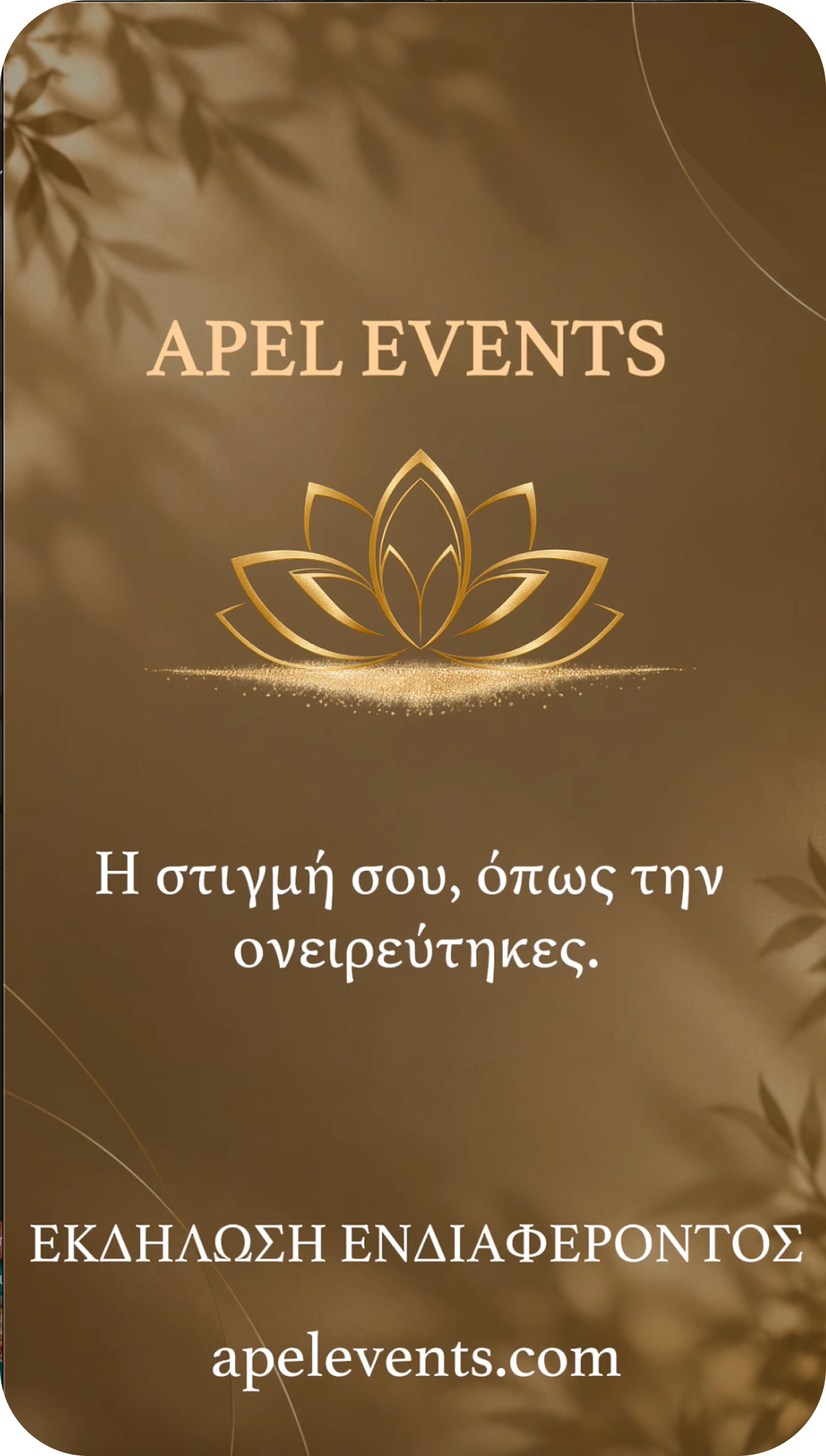 APEL Events video ad cover
